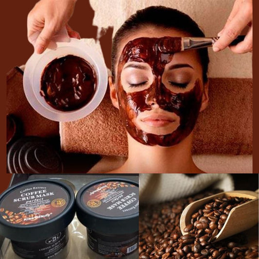 Mascarilla Exfoliante Y Aclarante De Café